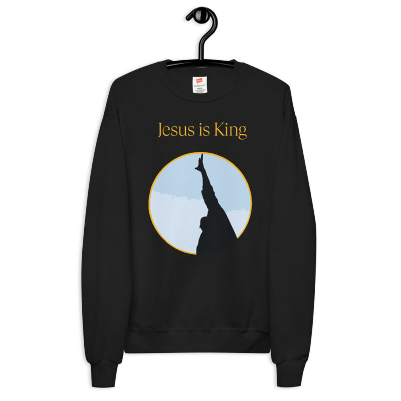 Jesus is King Fleece Sweatshirt