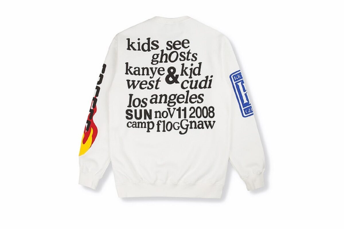 Kanye West Kids See Ghosts Printed SweatShirt