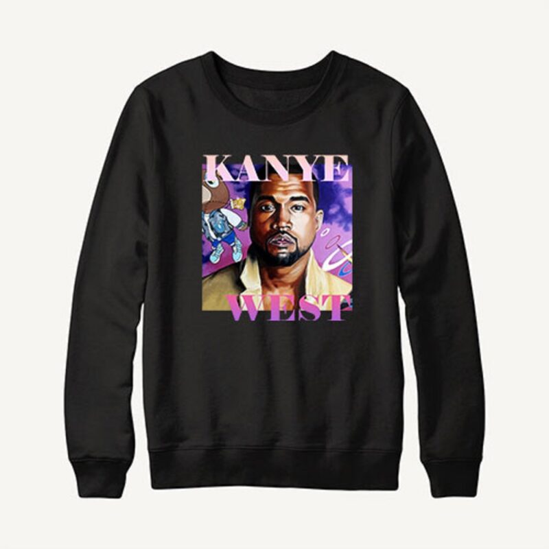 Kanye West Vintage Poster Sweatshirt