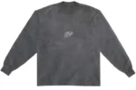 Kanye West Donda Doves Slam L/S T shirt Washed Black