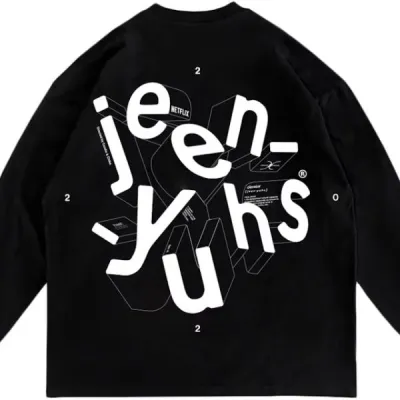 Kanye West Jeen-yuhs Flwr L/s T-shirt Black