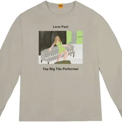 Kanye West Pornhub Lena Paul Ls Tee Vapor