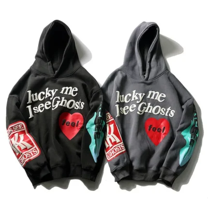 Lucky Me I See Ghosts Kanye West Hoodie